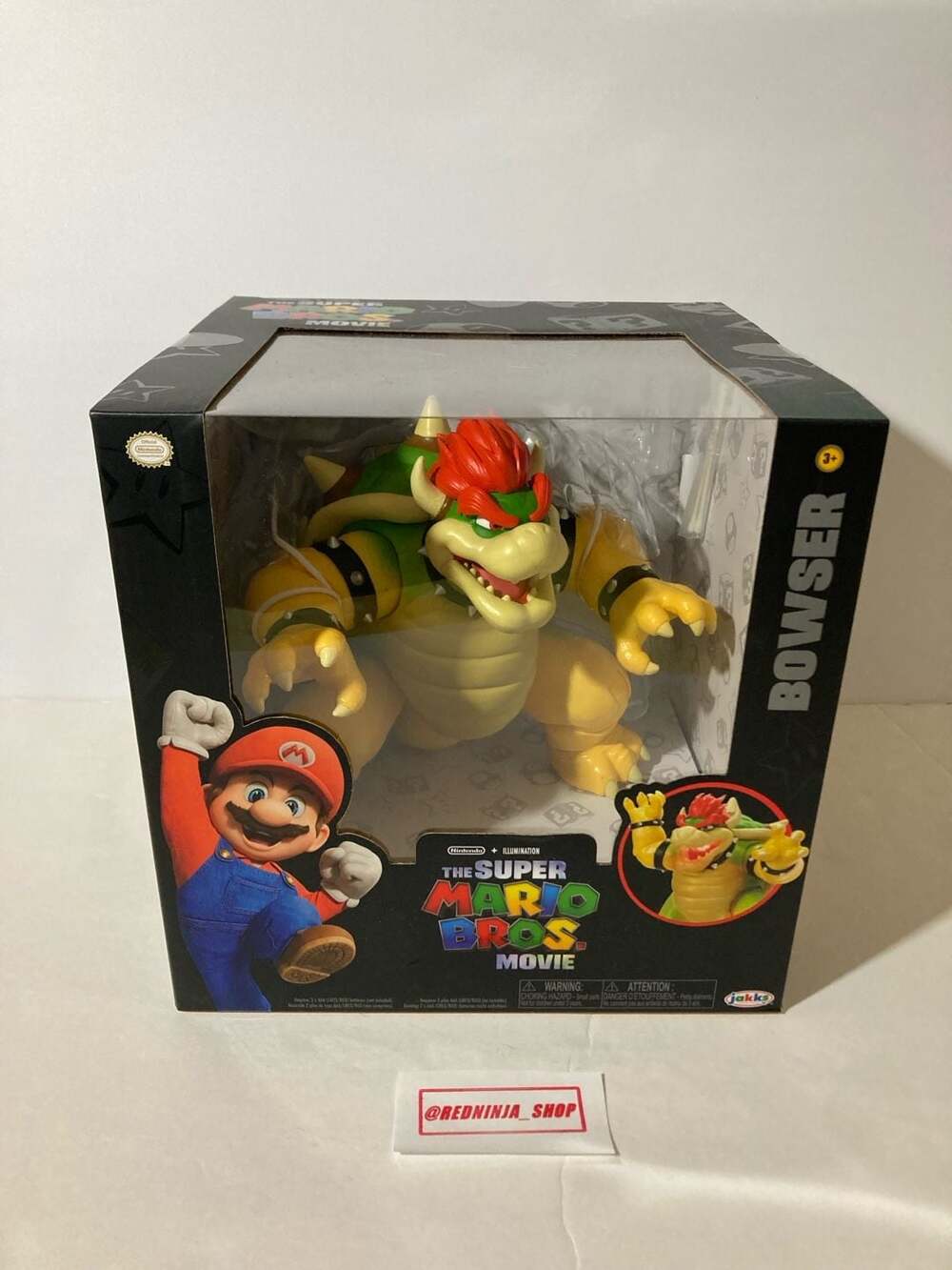 Jakks Pacific Super Mario Bros Movie Bowser 7 Inch Action Figure